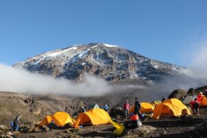 climbing Mount Kilimanjaro