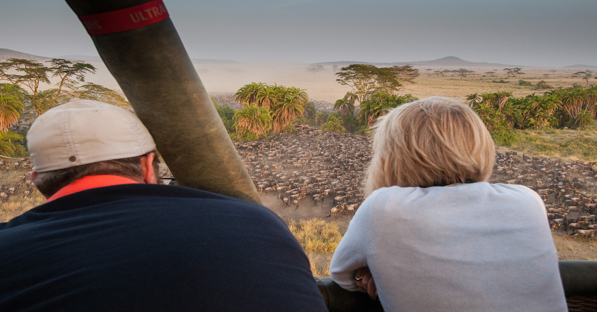 Hot Air Balloon Safari in Tanzania & Kenya